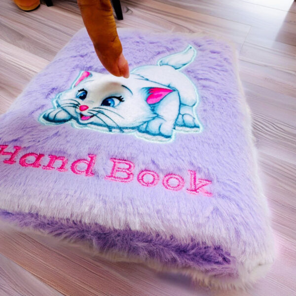 Wholesale A5 Hardcover Plush Hardcover Loose-Leaf Notebook OLY Exclusive