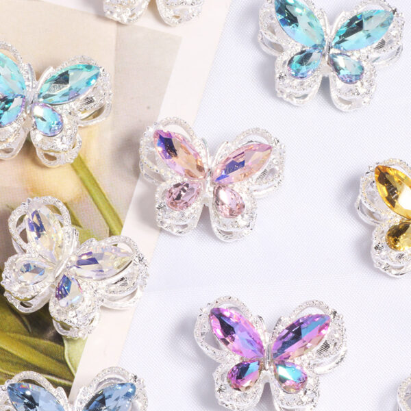 Wholesale Colorful rhinestone bow