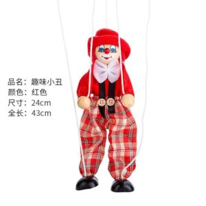 Threading puppets red