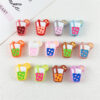 Wholesale 10pcs double-sided drip oil juice cup milk tea cup acrylic beads