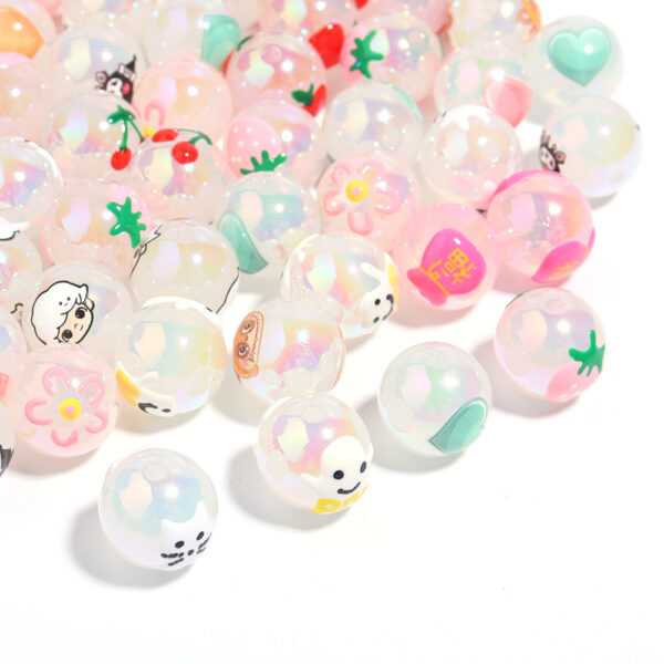 O1CN018G5gy12HlXLcf9Li8_2206784719191-0-cib Wholesale DIY Color Plated Round Beads