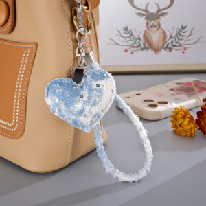 K–5619 Denim love pendant light blue / Pendant