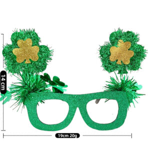 Gold wire glasses type e / One size fits all