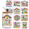 Wholesale Back-to-school season opening season Series UV DTF transfer Crystal label Cup sticker