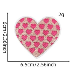 Pink couple cloth stickers 14#