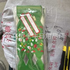 Green gift; paper
