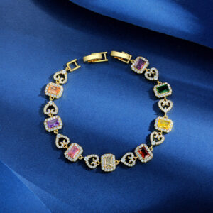 4*6mm rectangular zircon / 6.5in