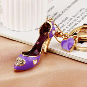 Love small shoes purple / Single opp bag packaging