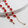 O1CN018SGkFa22VlMWqk3JC_1717797126-0-cib Wholesale Elliptical Red Diamond Cross Pearl Necklace