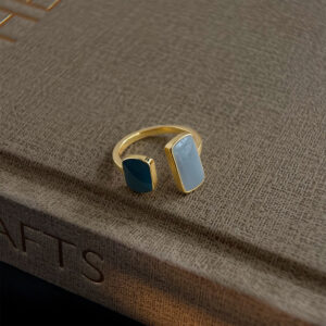 Contrast color oil dripping ring