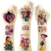 Wholesale Girl gro temrary tattoo stickers, cartoon temrary tattoo stickers for chilen