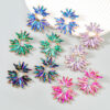 O1CN018caQ282II3AxtZw72_2473019262-0-cib Wholesale Diamond studded sparkling rhinestone flower earrings