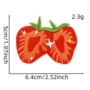 Cake cherry cloth sticker 1#