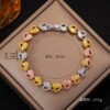Wholesale Heart-shaped openwork bracelet for Valentine's Day