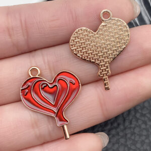 1 Love Lollipop 25x20mm-1.2g-21471 / Valentine's Day Series