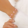 Wholesale Valentine's Day Bohemian Love Soft Ceramic Bracelet