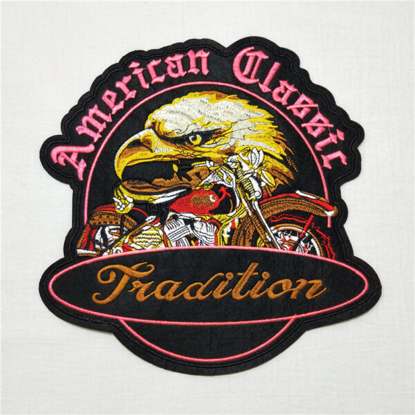 Wholesale Large punk style clothing embroidery DIY Patches
