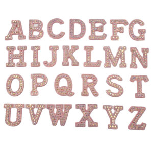 Hot Melt Adhesive * Pink * single letter note * height 5.5cm