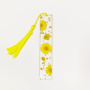 Yellow daisy - gold foil