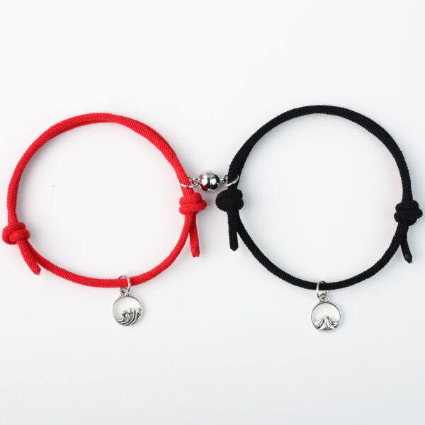 Wholesale Magnetic Attraction Couple Pair Braided Bracelets