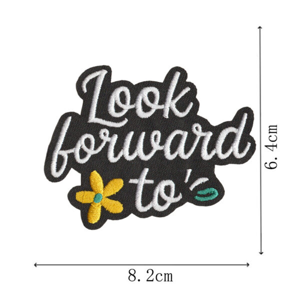 Wholesale Alphabet Women Empowerment Slogan Embroidered Patch