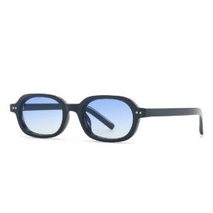 C4 Black Frame Gradient Blue