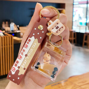 Milk tea bear quicksand-milk box