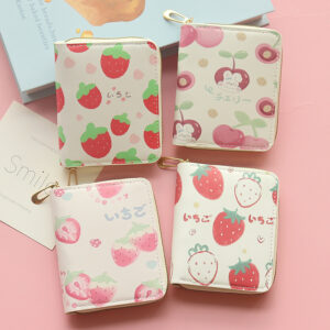 Wholesale Cartoon Fashion Fruit Print Wallet