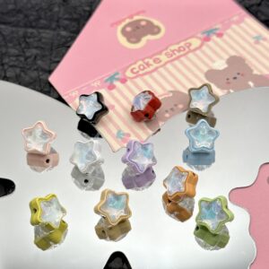 Mixed color / 12*10.4mm, hole about 1.8mm