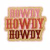 Wholesale Retro English Graiti Cloth Stickers Decorative Color Letters Travel Scenery Embroidered Zhang Zi Li Box Decal Ironing