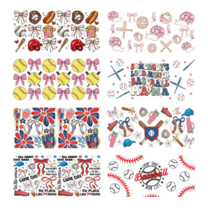 Wholesale Uv Transfer Sticker Glass Cup Crystal Label Crystal Sticker Cross-Border Exclusive for 16oz Glass Cup Special Sticker 23Cmx11Cm