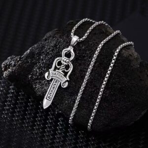 Ancient silver necklace/4