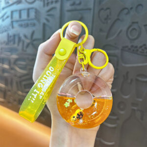 Orange-oiled marine animal donut