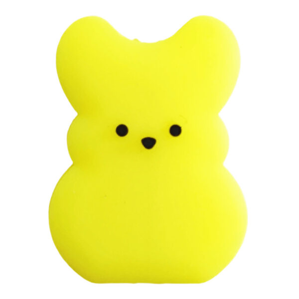Wholesale Cross-border explosions Easter bunny silicone beads TK live Amazon diy string pen beads accessories