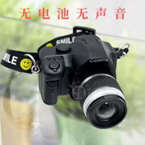 Smiley face long head battery-free silent camera
