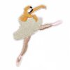 Wholesale Colorful Graffiti Cartoon Ballet Dance Girl DIY Patches