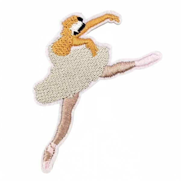Wholesale Colorful Graffiti Cartoon Ballet Dance Girl DIY Patches