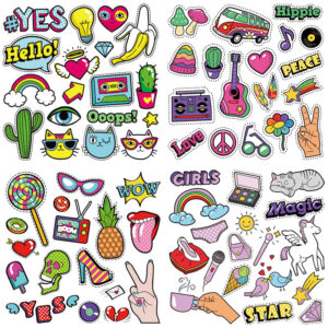 Wholesale Cute and Diverse Cartoon UV DTF Ready to Press Transfers Wrap