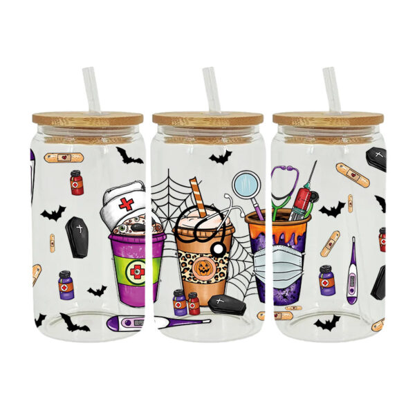 Wholesale UV Transfer Paste Glass Crystal Label Crystal Paste 16OZ UV DTF WRAPS 23cmX11cm