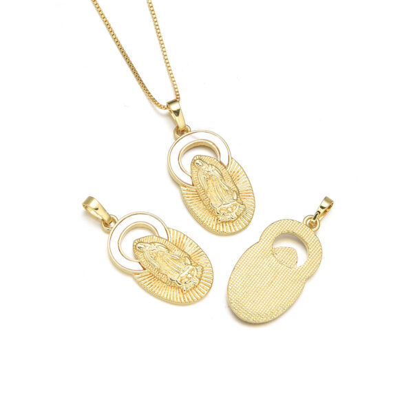 Wholesale Shell Madonna Pendant Necklace