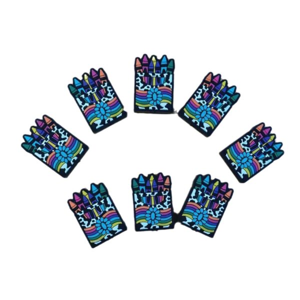 O1CN019JlAVO2FO3cYsggMY_2216349148869-0-cib Wholesale 10PCS Creative Colored Pens Silicone Beads