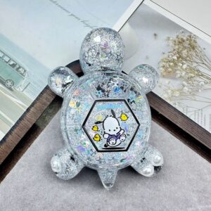 [silver] cartoon explosive quicksand turtle / 9.3cm large cartoon quicksand turtle