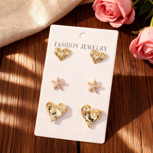 Wholesale Elegant and Unique Bow Starfish Stud Earring