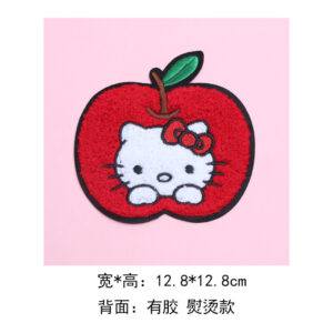 Medium apple kt----------Adhesive backing