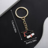 Wholesale Graduation Season Students Graduation Cap Oil Drop Keychain