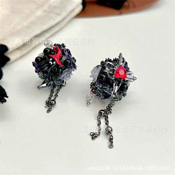 Wholesale Diablo butterfly ghost tassel clay beads diy handmade beaded