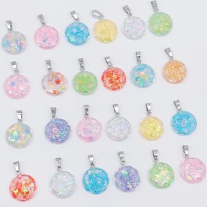 Glow-in-the-dark round sequins