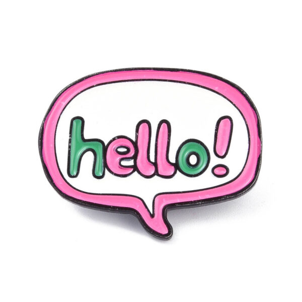 Wholesale Creative cute rainbow cartoon animal brooch