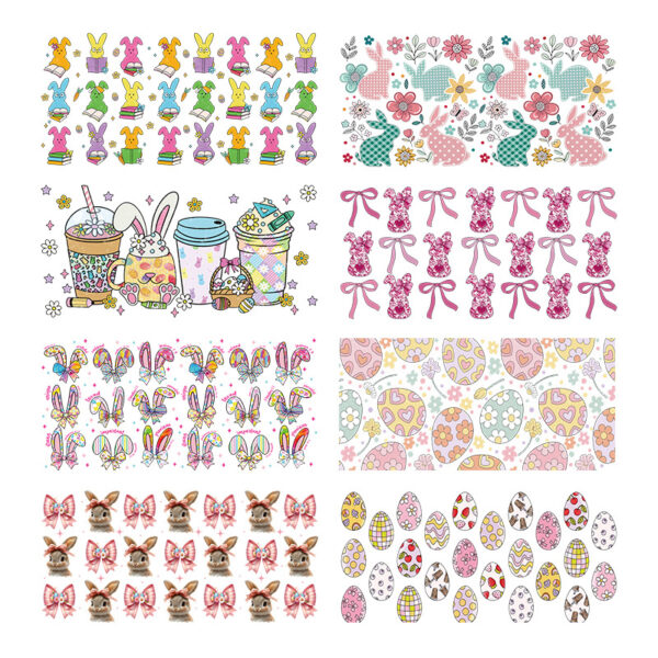 Wholesale Uv Transfer Sticker Glass C Crystal Label Crystal Sticker Exclusive for 16oz Glass C Special Sticker 23Cmx11Cm