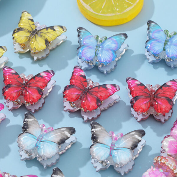 Wholesale 10pcs butterfly pen beads cartoon creative beads